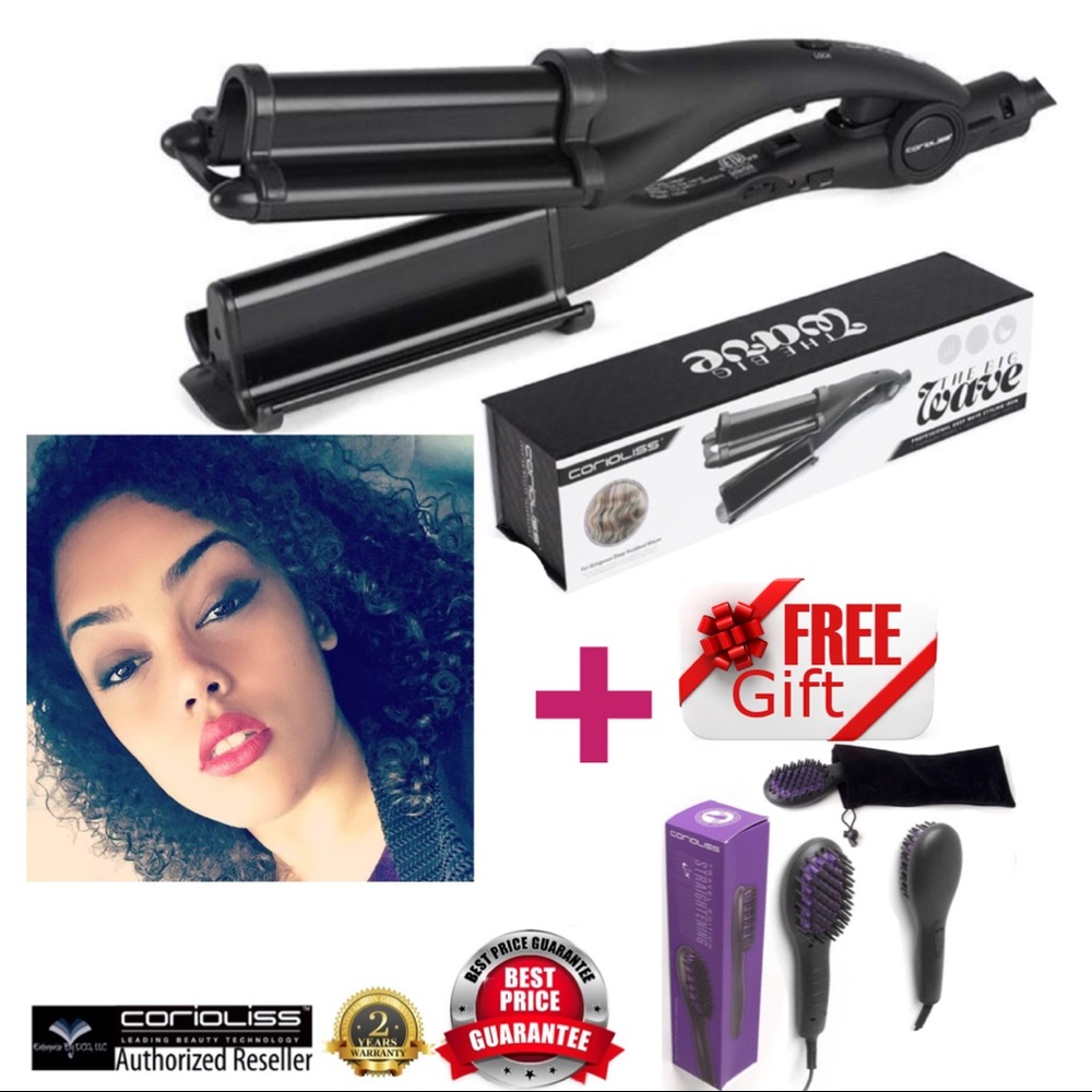 Corioliss Big Wave Hair Crimper Hair Straightener